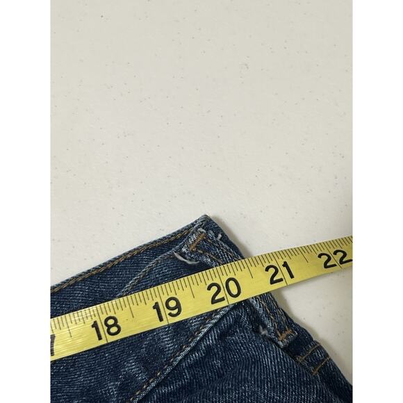 RedHead Jeans Mens 42x30 Regular Straight Blue Dark Wash 100% Cotton Workwear - Picture 8 of 10